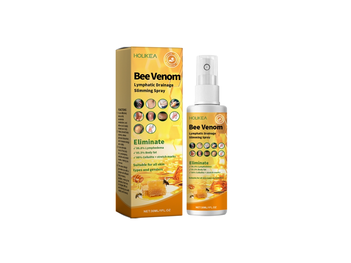 Spray reafirmante y moldeador corporal con veneno de abeja.