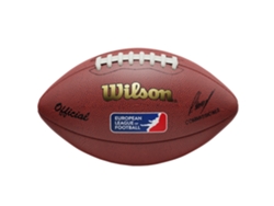 Balón réplica de la Liga Europea WF4013701XB, unisex, Wilson American Footballs (marrón 9 EU)