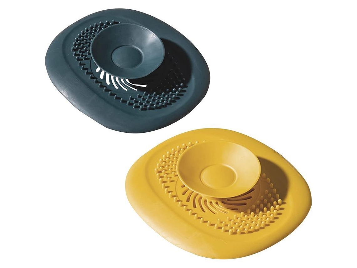 Tapón De Silicona Para Bañera Y Lavabo, Universal Antiobstrucción Con Filtro Para Cocina Y Baño.