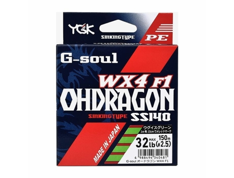 Trenza de 4 hilos YGK G-Soul Oh Dragon 150m