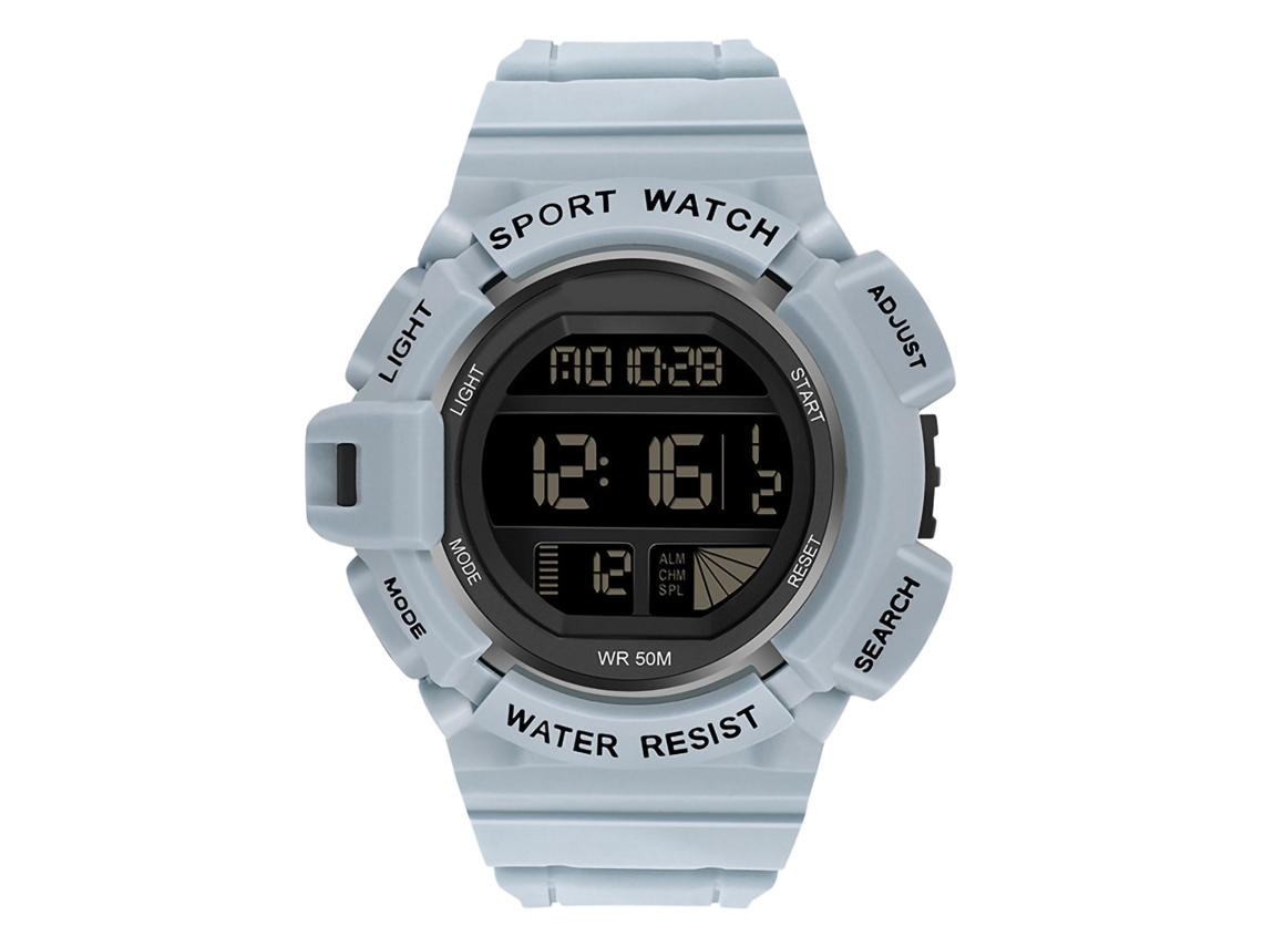 Reloj Deportivo Digital Para Hombres Y Adolescentes, Resistente Al Agua Hasta 50 M