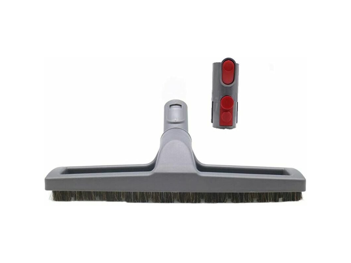 Herramienta para pisos duros Dyson, cerdas extra largas, nailon suave para una limpieza eficaz, perfil ultradelgado para un mejor alcance en espacios reducidos, AC