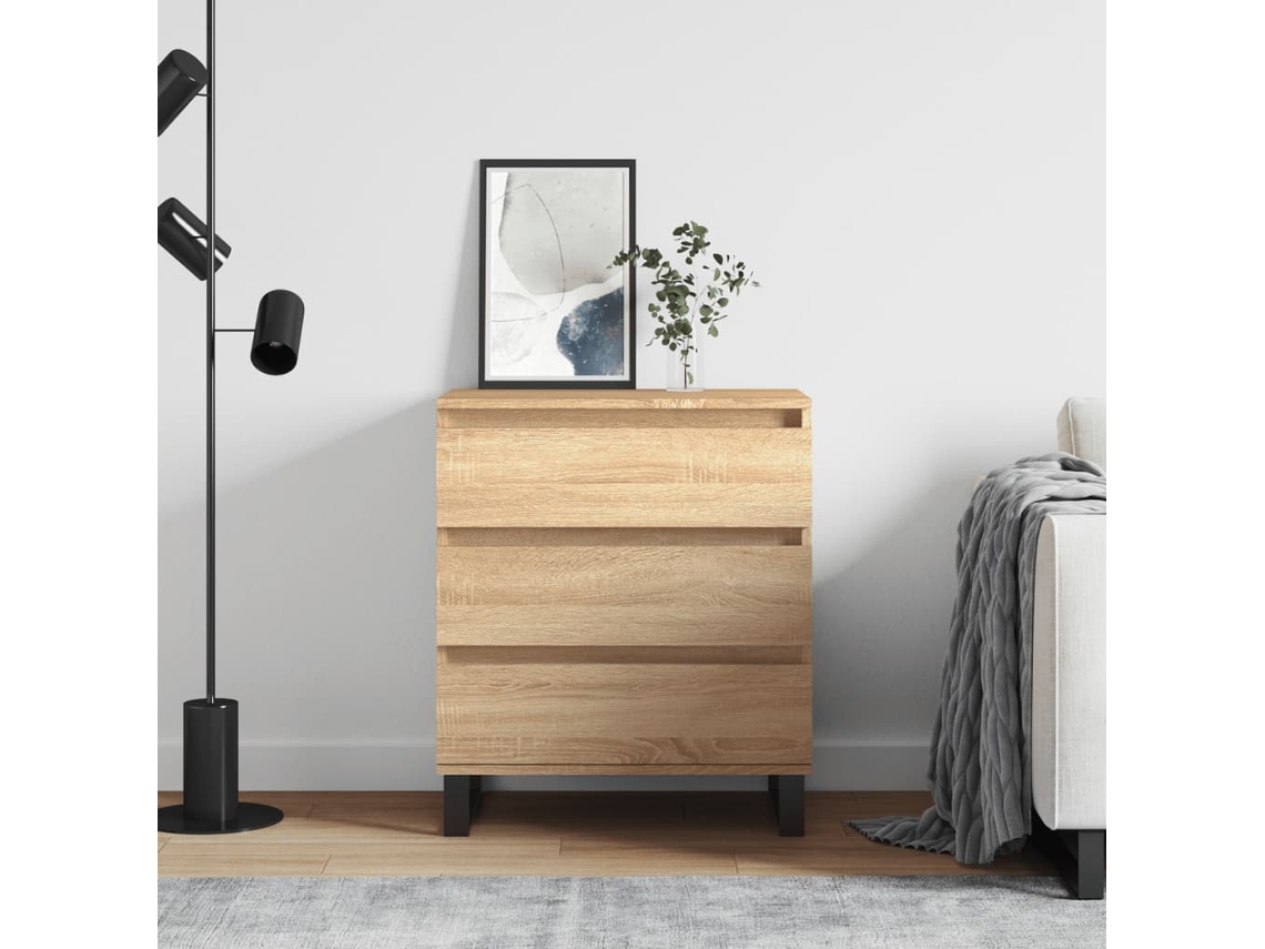 Lovely Home Aparador 60X35X70 Cm Derivados de Madera Color Roble Sonoma