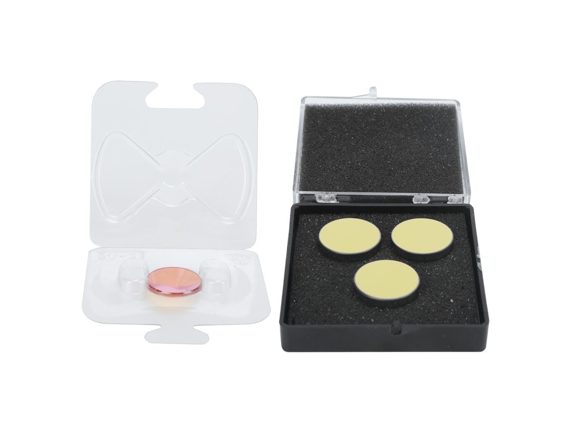 Juego De Lentes Láser De 3 Piezas: Espejo Reflector Y 1 Lente De Enfoque. Piezas Para Máquina De Grabado Láser.