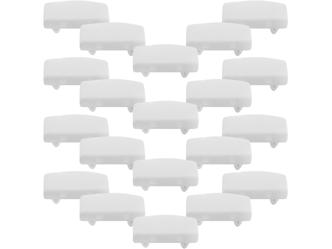 Blanco Cama 20 Tapas De Plástico Para Los