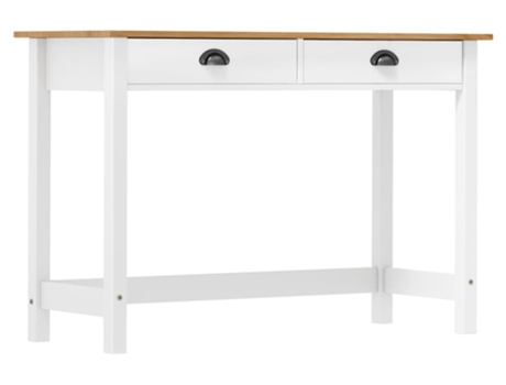 Mesa consola VIDAXL Blanco Madera (110x45x74 cm)