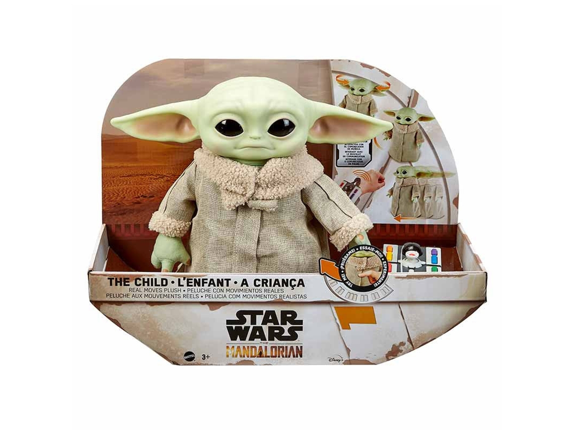 Figura de Acción STAR WARS Mattel Peluche Star Wars Mandalorian com Movimentos (43 x 31 x 17,5 cm)