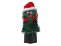 Árbol de Navidad musical giratorio para decoración de mesa