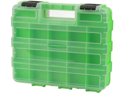 Caja De Almacenamiento De Plástico De Doble Cara Con Separadores Extraíbles Para