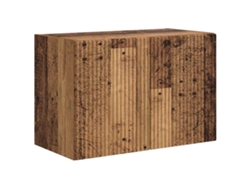 Maison Exclusive - Mueble De Tv Montado En La Pared Madera Envejecida