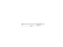 Tubo Led T8 Ledvance G13 11,4w 2000lm 4000k 190º Ip20