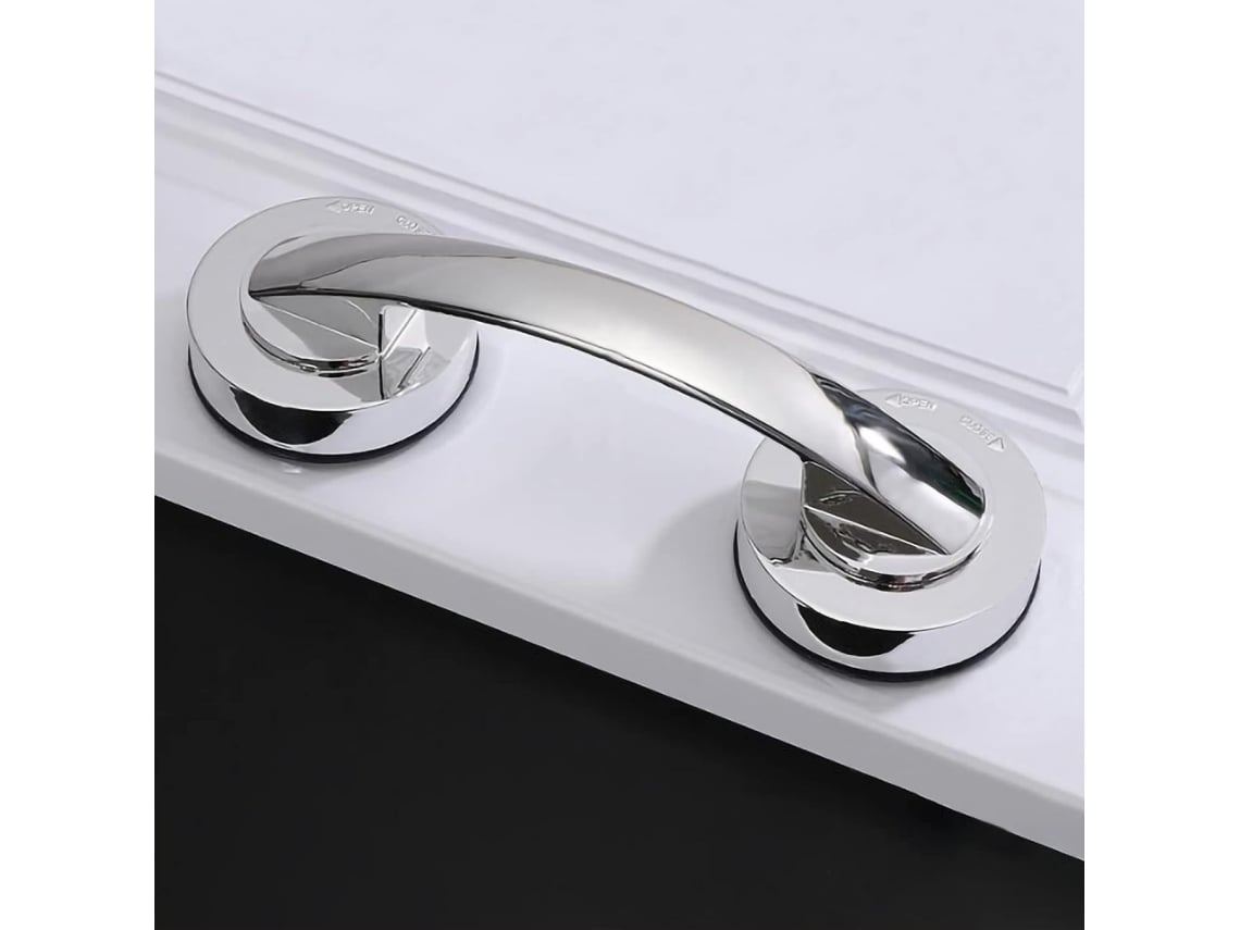 Asa de sujeción con ventosa para puerta de inodoro, asa de seguridad para ducha para personas mayores.