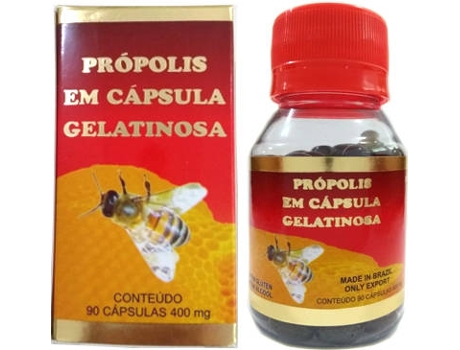 Extracto de Propóleo en Cápsula de Gelatina (90 Cápsulas - 400 mg)