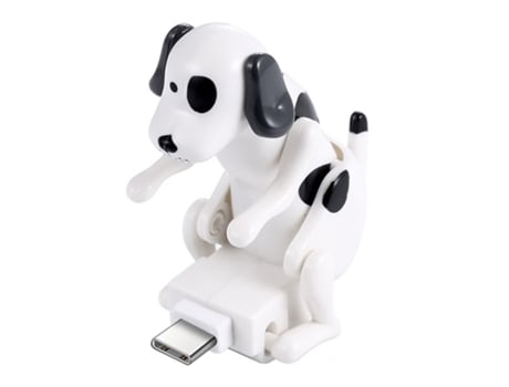Cable de carga rápida resistente al desgaste fuerte compatibilidad accesorio para teléfono móvil Cable cargador USB de estado de perro para Apple-b...