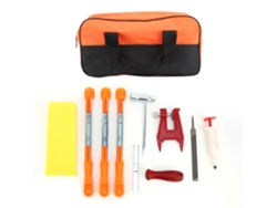 Kit de limas para motosierra, herramienta de afilado y pulido, piezas industriales