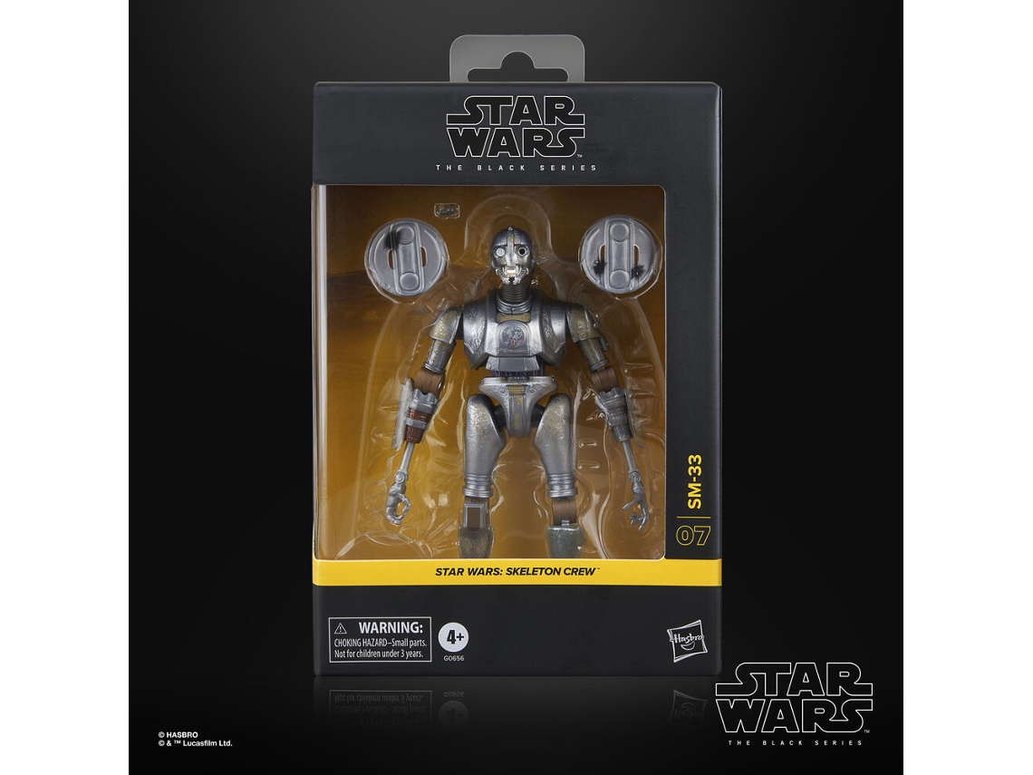 Figura de Hasbro de Star Wars Skeleton Crew Sm 33 de 15 cm