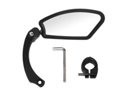 Espelho retrovisor Mali ajustável 360° para bicicleta elétrica e moto, lado direito