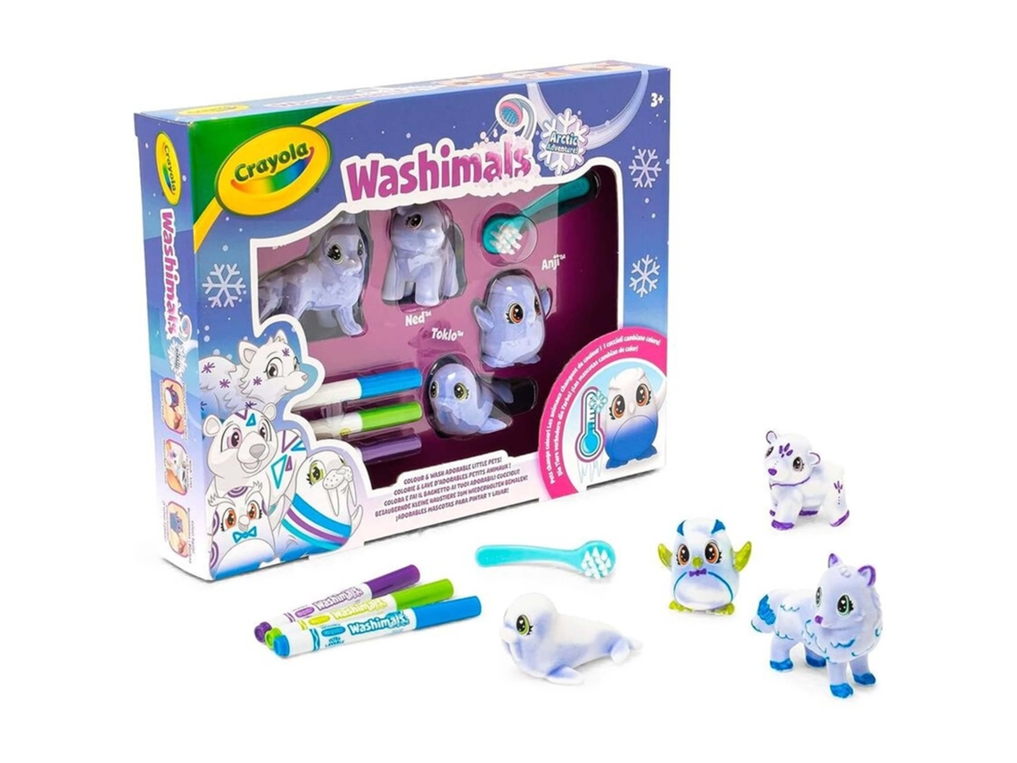 Washimals Polar Set 4 Mascotas Del Artic TOY PLANET