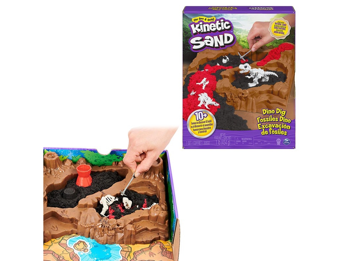 Kinetic Sand Dino Playset SPIN MASTER  (6 años)