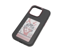 Case De Telefone Projeção Nfc Tela De Tinta 3,7 Polegadas Diy Anti-queda Anti-derrapante Para Ios 14 Pro