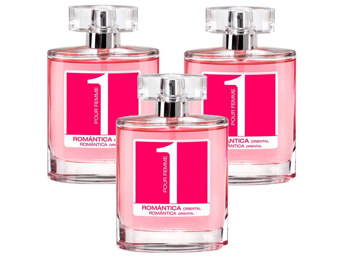3x Happy Collection Perfume de Mujer Nº1 100ml CARAVAN