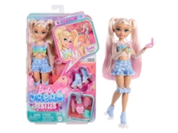Barbie con patinete de ensueño de los mejores amigos de Malibú Jfx96