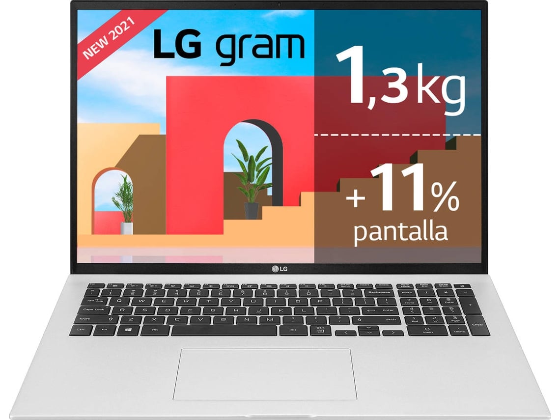 Portátil LG 17Z90P-G.AA77B (17'' - Intel Evo Core i7-1165G7 - RAM: 16 - 512