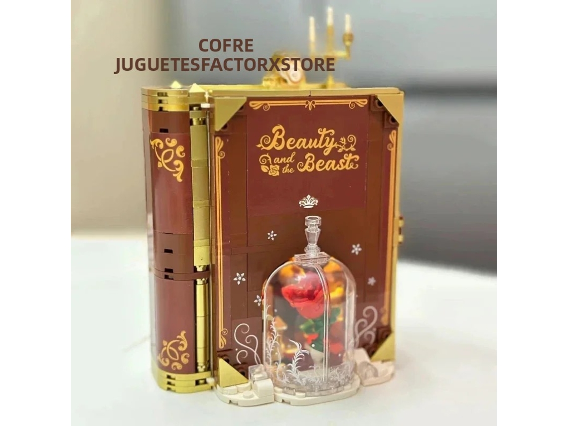 (estilo 2) Bloques De Construcción 3d Princesa De Los Sueños Libro De Cuentos De Hadas Anime Moc Juguete