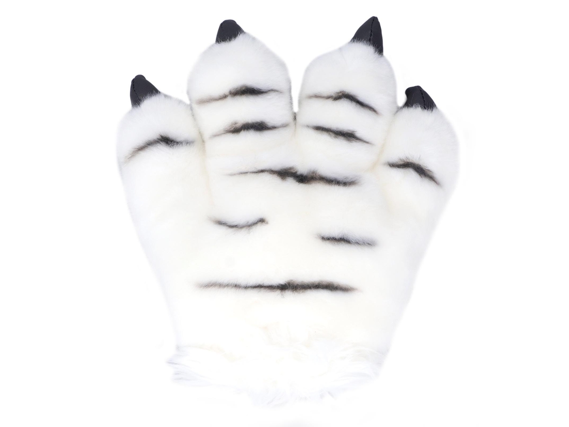 Guante De Peluche De Tigre Loco Y Adorable Con Garra De Animal Para Halloween, Navidad, Bromas O Regalos.
