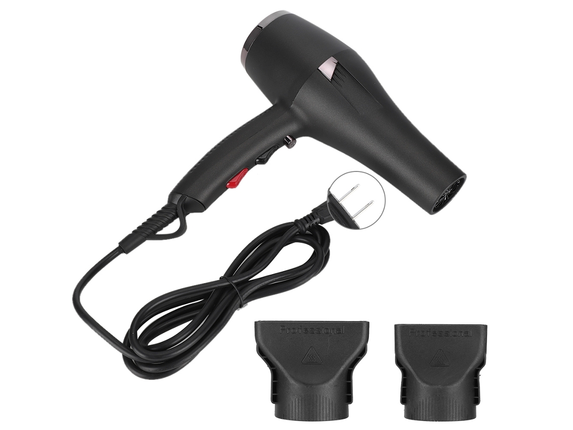 2026-secador De Cabelo Elétrico De 2000w Com 3 Modos Ajustáveis Potente Para Casa E Salão De Beleza (plug Eua 110v)
