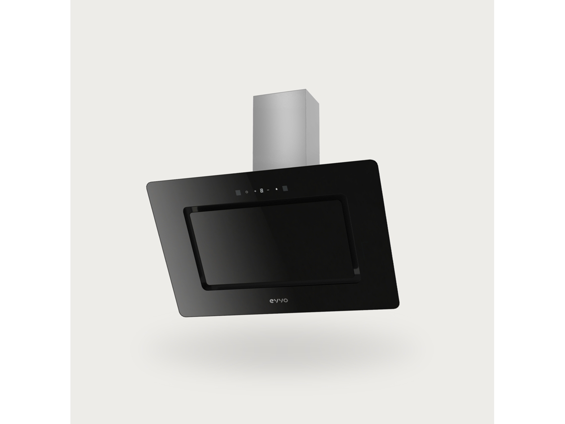 Evvo Campana Extractora 60 Cm Decorativa, 800 M³/h, Táctil Y Gestual, Filtro Aluminio Y Carbón Activo, Eficiencia A++