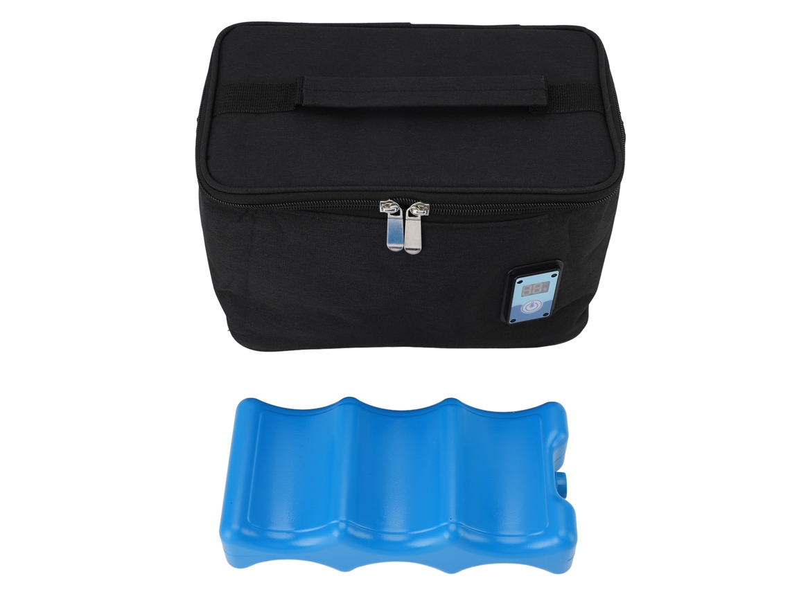 Bolsa Refrigerada Portátil Para Leche Materna De 6800 Ml Con Pantalla Digital De Temperatura.