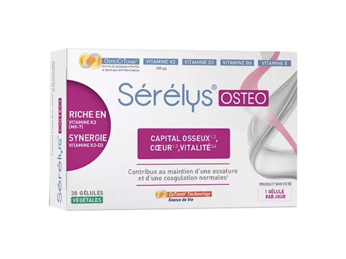 Osteo 30 Cápsulas Vegetales SÉRÉLYS