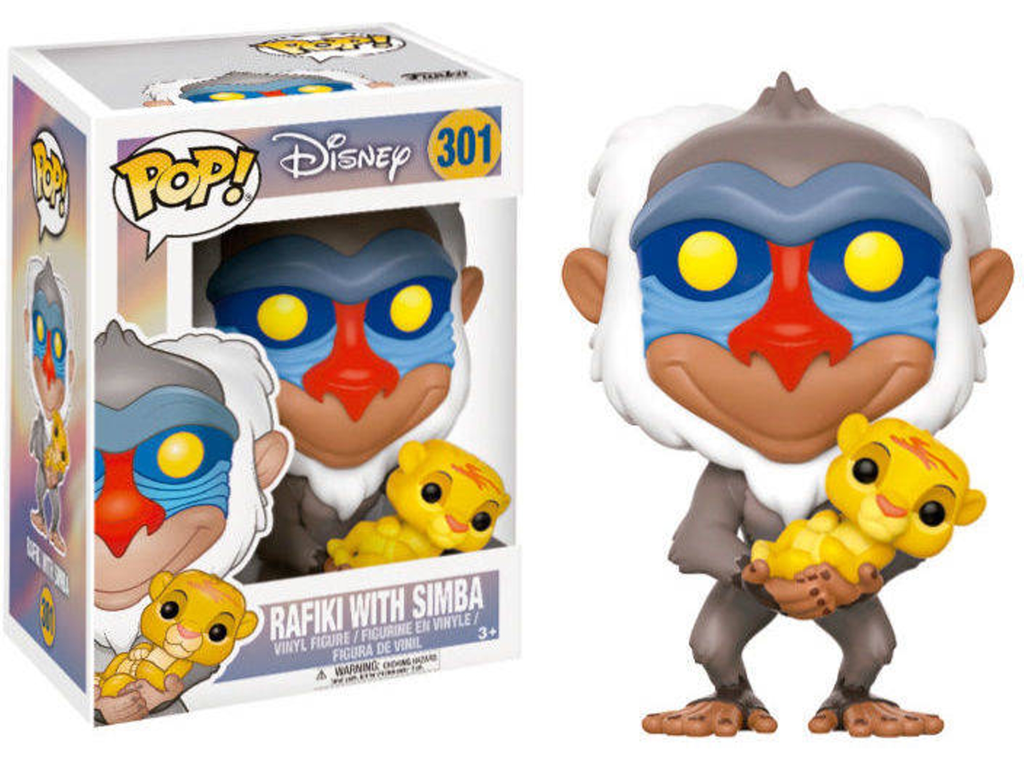 Figura FUNKO Pop! Disney: Rafiki with Simba