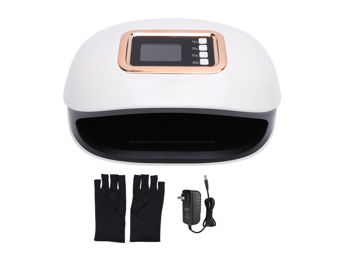 Lámpara secadora de uñas Rebe-72w con 4 temporizadores, 36 chips, sensor automático para esmalte de uñas en gel, para uso en salones y en el hogar, enchufable.