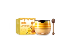 Mascarilla labial de miel para una hidratación intensa y labios secos.