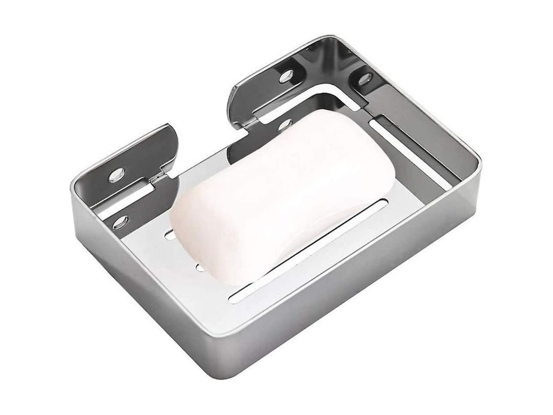 Jabonera De Acero Inoxidable Para Baño, Estante De Pared Para Jabón, 135 X 95 Mm