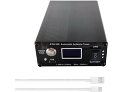 Sintonizador De Antena Para Radioaficionados N7ddc Atu 100, De 1,8 A 55 Mhz, 100 W, Código Abierto, Alimentado Por Batería.