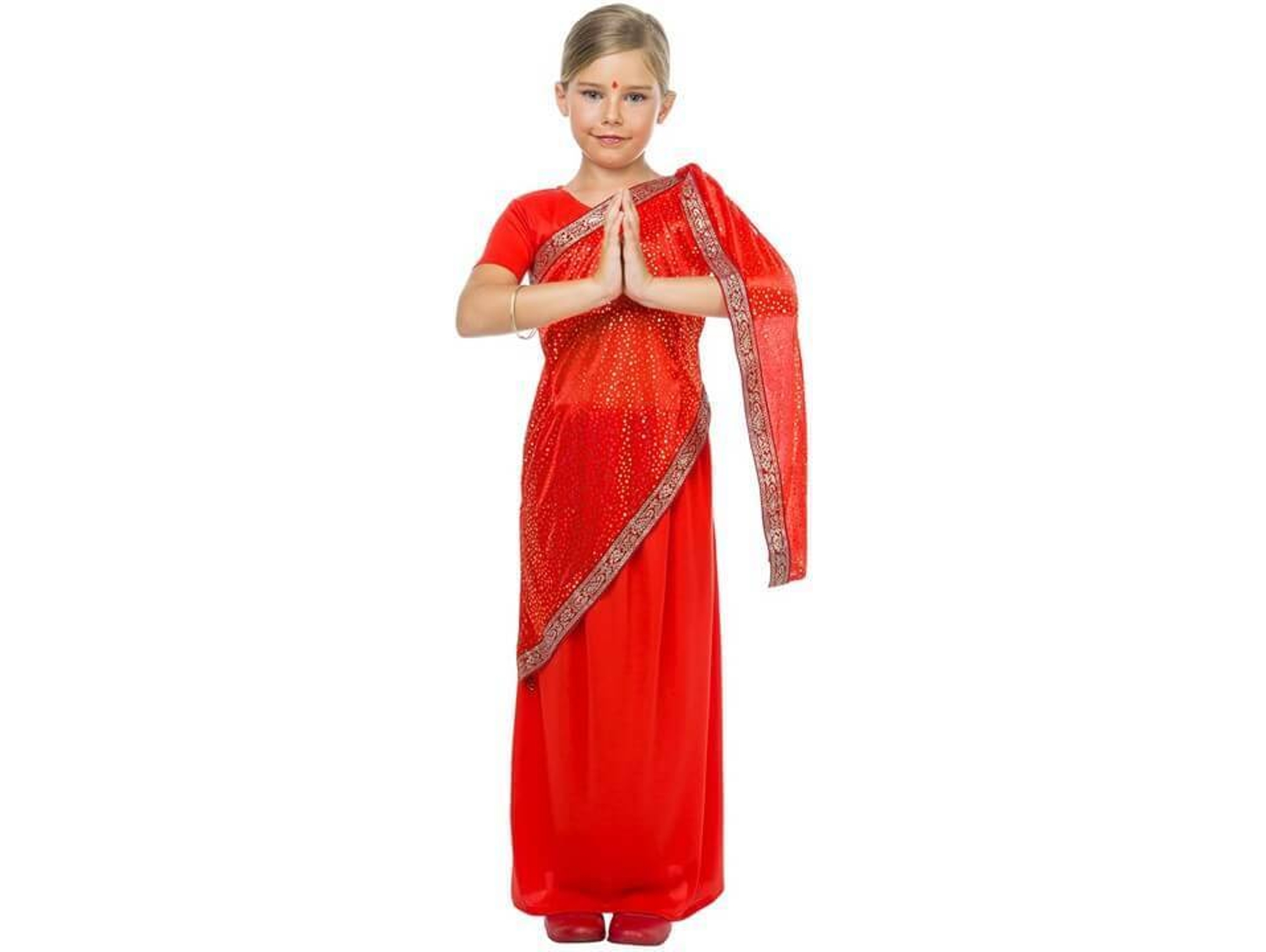 Disfraz de Niña DISFRAZZES Bailarina Bollywood (Talla: 5 a 6 años)