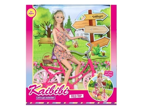 Muñeca con Bicicleta