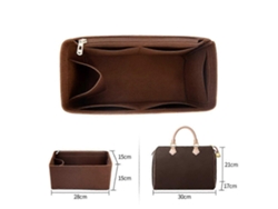 Accesorios duraderos para bolsos, organizador de viaje, bolsillo interior, solapa, bolsa, inserto de fieltro, caja