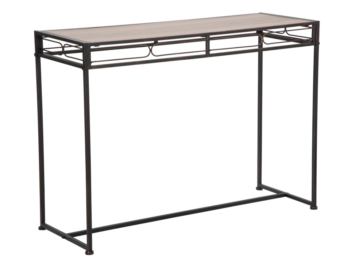 Consola Essential 110x40x80 Individual / Negro Marrón