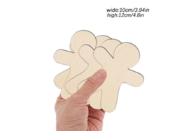 Muñecos de jengibre de madera Vayotoy para la creatividad