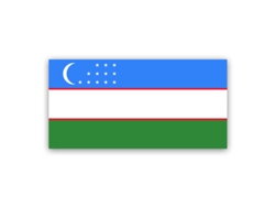 Bandera de Uzbekistán, Bandera Nacional, Bandera en apoyo a los partidos de fútbol, 90 x 150 cm