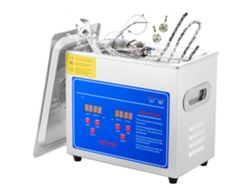 Máquina de limpieza ultrasónica digital de 3L con calefacción, panel de control y temporizador Tekmaquinas