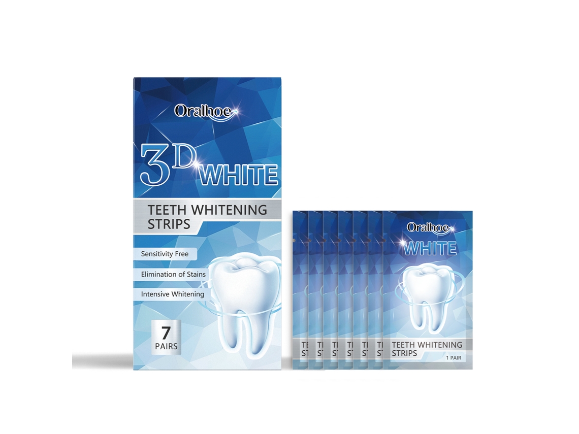 Tiras blanqueadoras 3D efectivas para blanquear los dientes