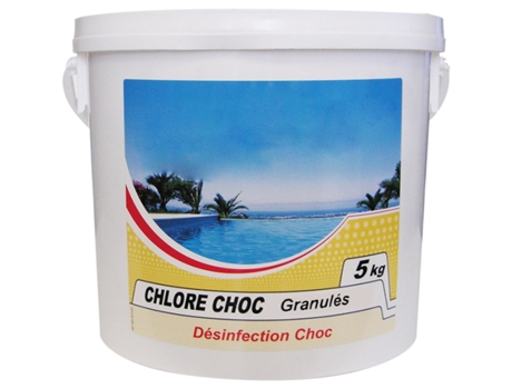 Cloro de choque granulado 5kg chlore choc granules - NMP