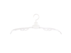 Perchas plegables, estantes, tendedero, múltiples, antideslizantes, blancos