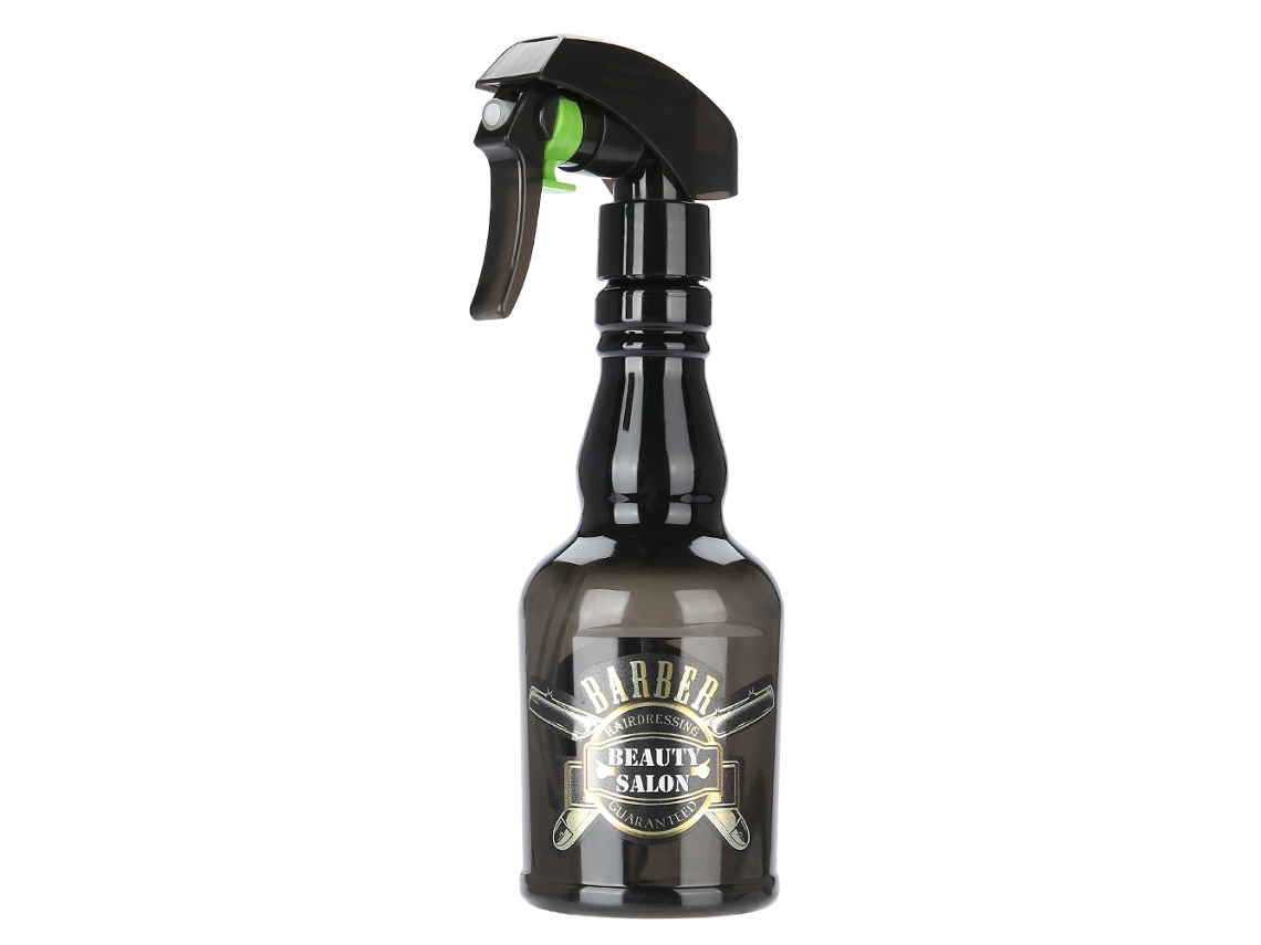 Botella De Spray Para Peluquería Salón Herramientas De Cabello Atomizador De Agua Negro