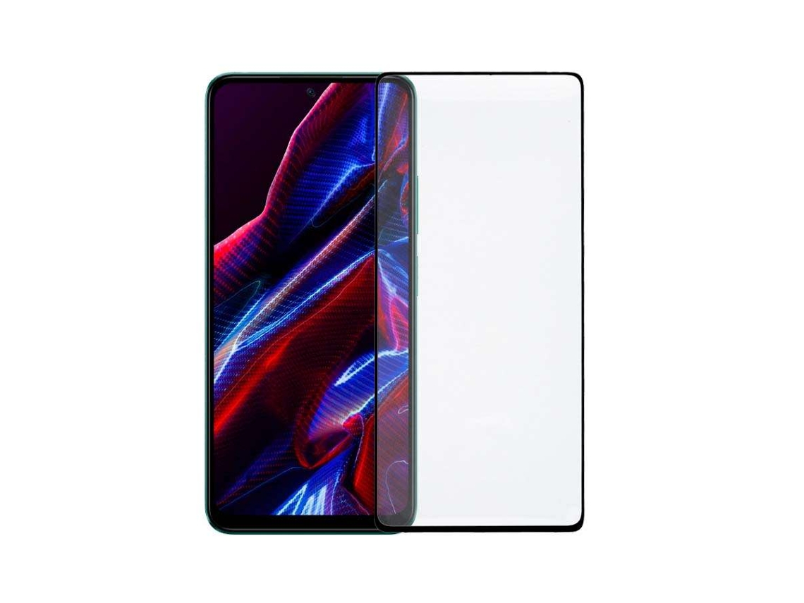 Cristal Templado Completo Negro Para Xiaomi Redmi Note 12 5g